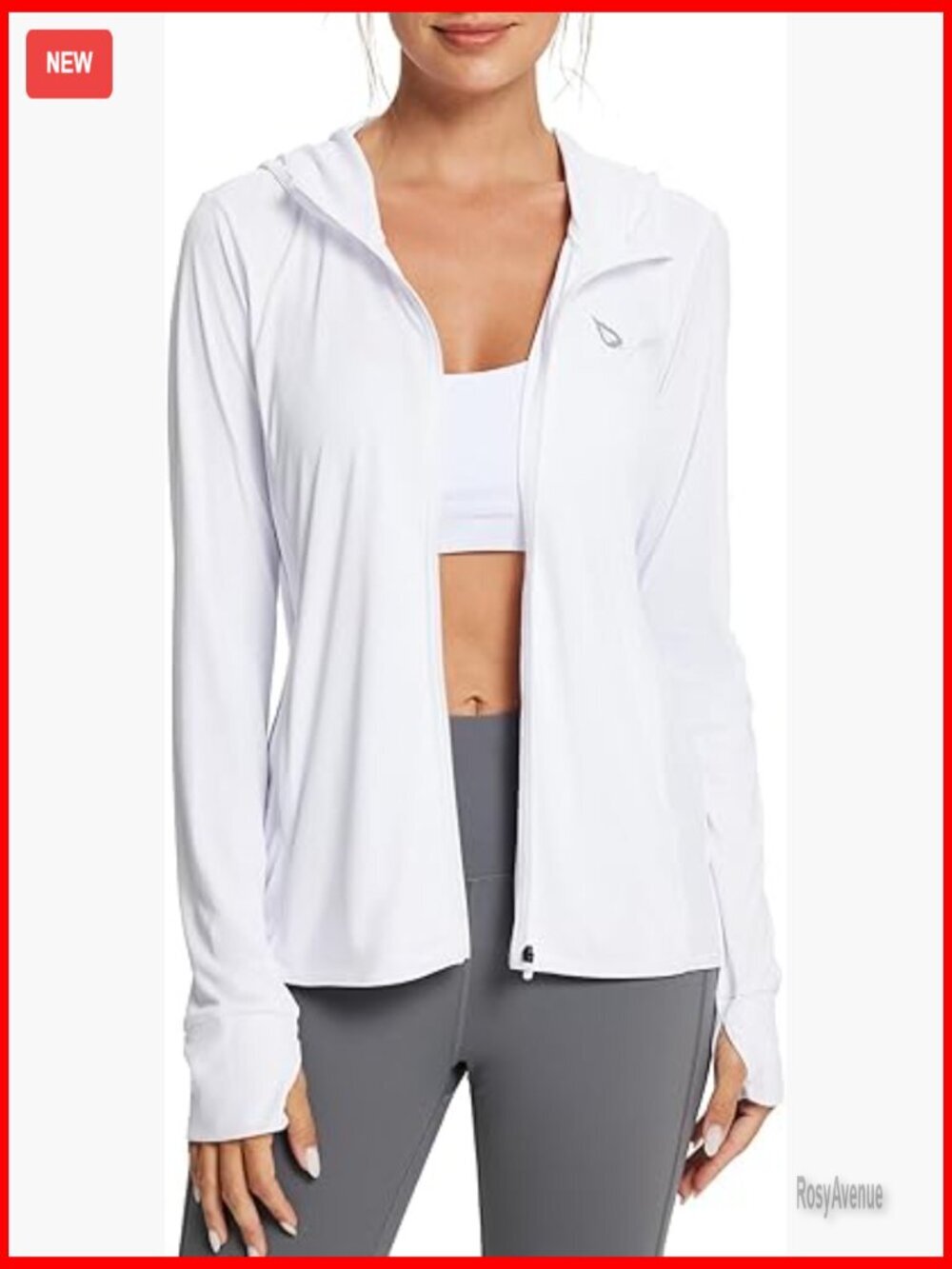 Women's UPF 50+ Sun Protection Jacket Hoodie Lightweight Long Sleeve Active